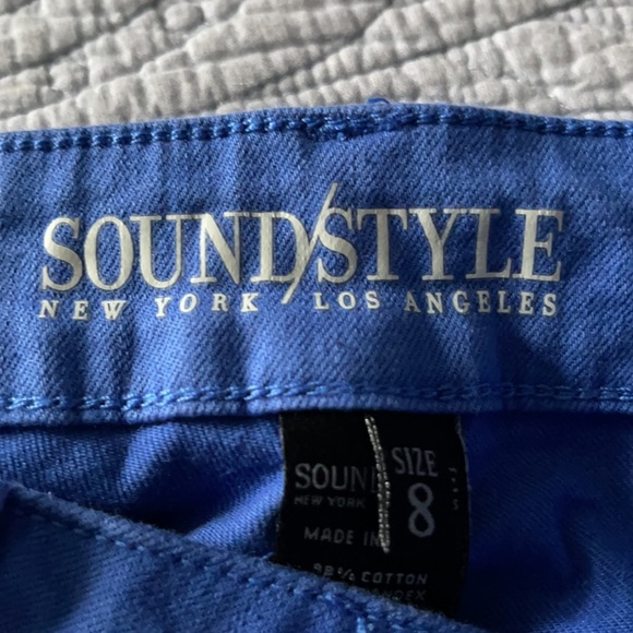 Sound/Style Jessie elite comfort stretch vital stretch cobalt blue jeans size 8 - Picture 7 of 8